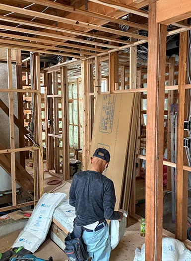 当物件の工事風景1