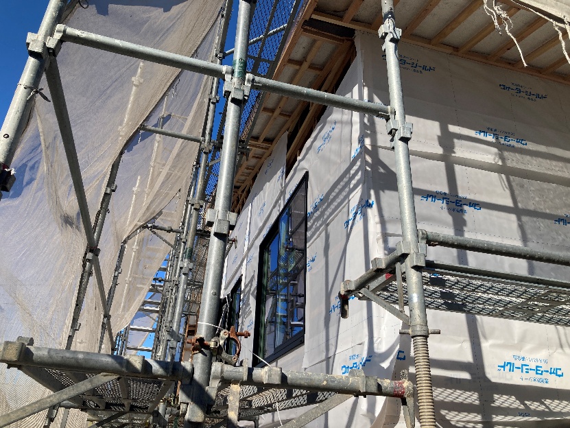 開口部の調整・サッシ取付