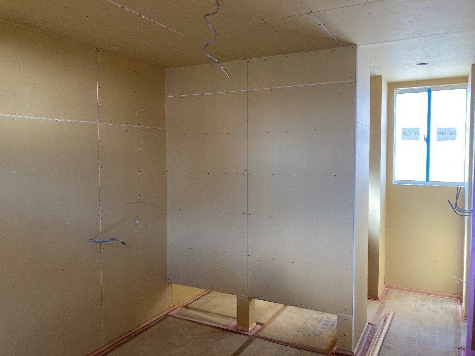 木造作工事完了